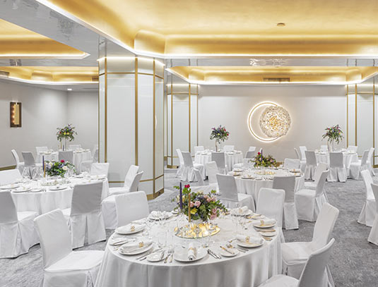 wedding setup